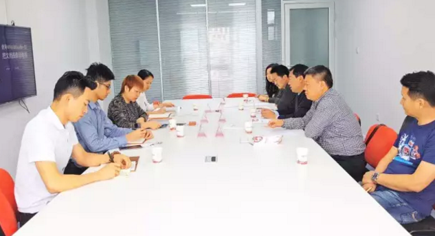 白銀市白銀區(qū)領(lǐng)導考察東方龍商務(wù)深圳分公司，交流洽談委托招商引資合作事宜