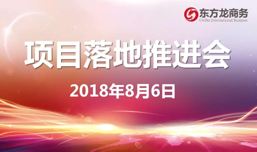 【項(xiàng)目推進(jìn)】東方龍商務(wù)舉行項(xiàng)目落地推進(jìn)會(huì)，協(xié)調(diào)項(xiàng)目后續(xù)考察，制定重點(diǎn)項(xiàng)目落地方案