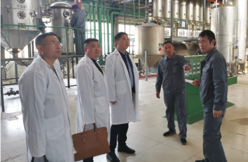 陪同政府園區赴植物提取物加工投資選址項目方對接考察，加速市場擴建進程